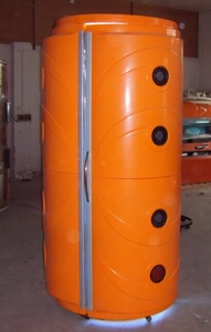 factory price vertical solarium tanning bed / tanning machine / solarium device with 48pcs Germany UV lamp tubes