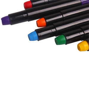 Fashionable Hair Color Chalk Cheap Temporary Non-toxic Hair Dye Make Up Crayon Pen With Box
