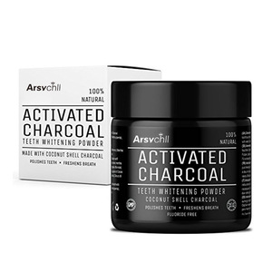 Food Grade Private Label Coconut Shell Teeth Whitening Activated Charcoal Powder