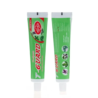 Free Sample Wholesale Cheap 120g Fluoride Toothpaste Custom Private Label Anti-Caries Mint Herbal Toothpaste