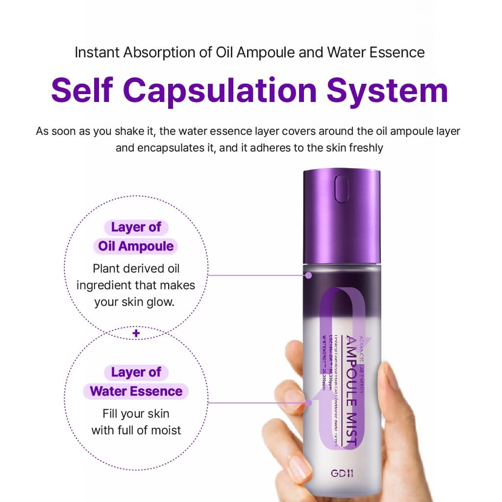GD11 Advanced Lab Energy Ampoule Mist 100ml / elasticity, glow skin care