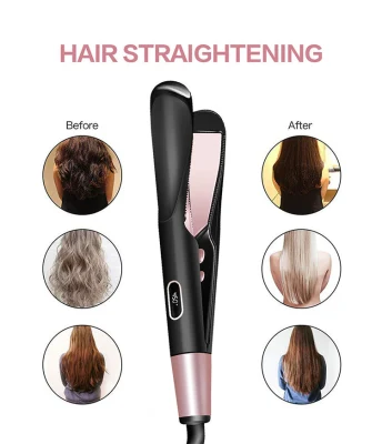 Hair Straightening Curling Hair Curler Straightener Iron