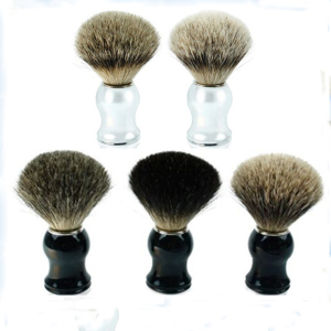 Hand Crafted Badger Hair Knots 100% Pure Badger Shaving Brush with Hard Wood Handle