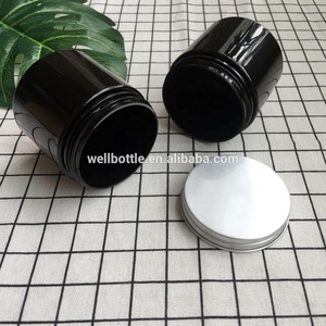 High quality cosmetic jars plastic with cover for cosmetics packaging PJ089R