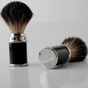 High Quality Customized Black Resin Shaving Brush