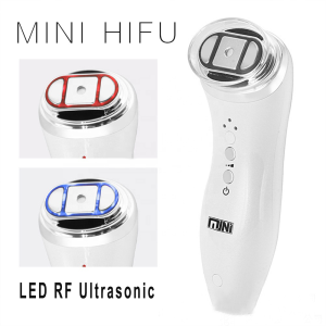 Home Use Face Wrinkle Remover HIFU RF LED Wrinkle Removal Facial Massage Machine