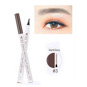 hot product 3 Colors Liquid Eyebrow tattoo Pencil 4 Head Fork Tips