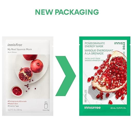 innisfree Pomegranate Energy Mask 22ml