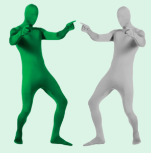 Invisibility Cloak stealth costumes for adult halloween party costumes green background Man Clothing Invisible body suit