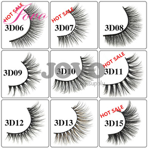 Jovo Natural False Eyelash Packaging 3D mink Magnetic Handmade High magnetic eyelash