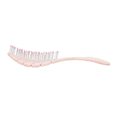 Leave Shape Wet and Dry Curved Vent Detangle Hair Brush Scalp Comb