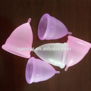 medical grade silicone feminine hygiene menstrual cups ready stock for sale