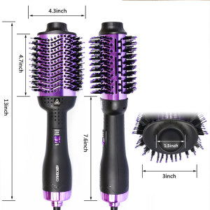 Mesky 4 in 1 One step hair dryer&Curler On Sale Hot Air Brush Hair Dryer hair dryer brush straightener