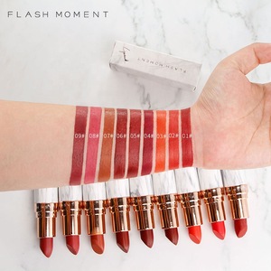 New Marble Velvet Matte Lipsticks Moisturizing Lip Stick Red Brown Pigments Makeup