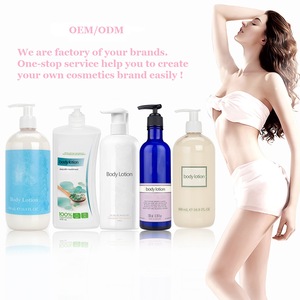 OEM service customized with your branded natural organic skin care product portable mini body lotion