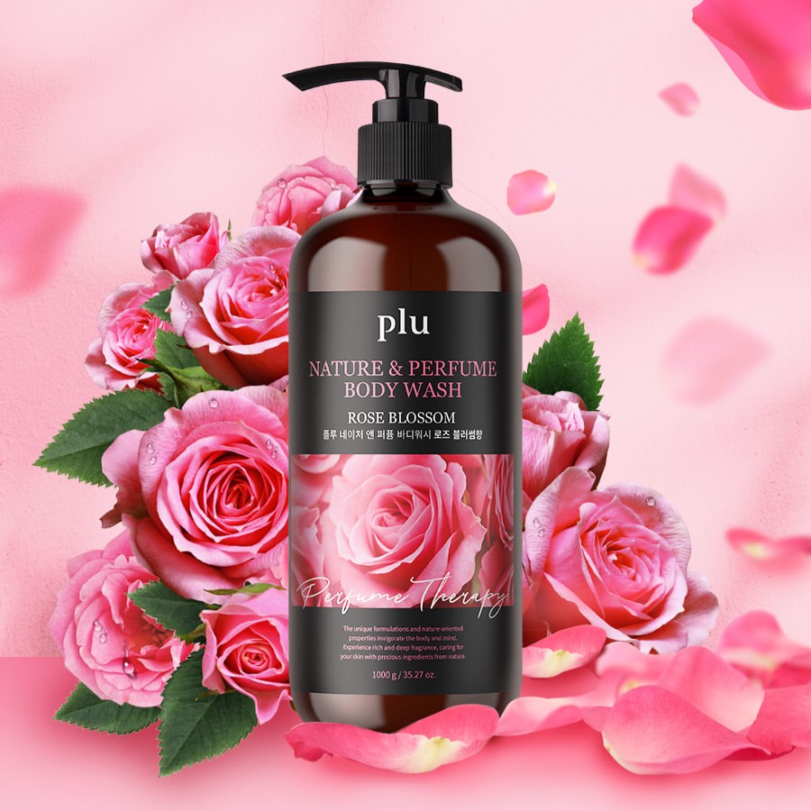 (PLU) Nature &amp; Perfume Body Wash Rose Blossom 1L