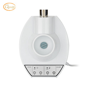 Portable beauty salon electric ozone facial steamer with magnifying lamp