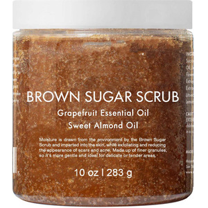 Private Label Exfoliating Skin Care Brown Sugar Body Scrub
