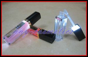 Private label lip gloss with led light and mirror