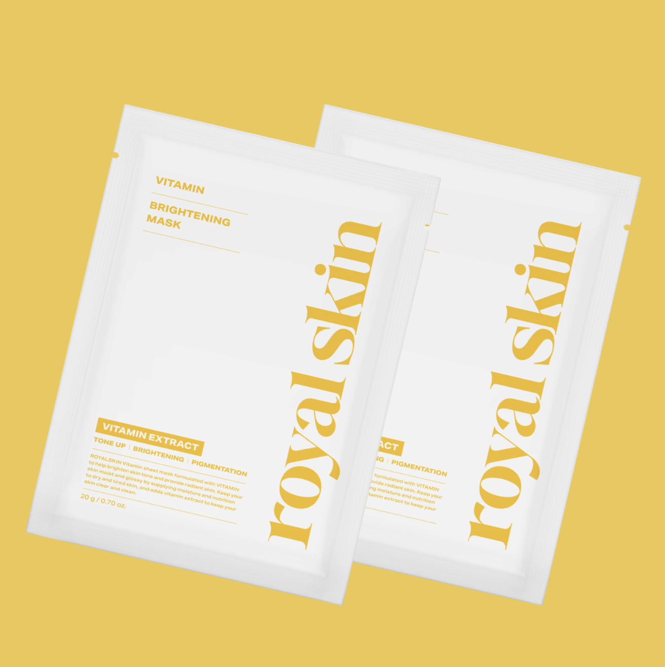 [Royal Skin] Vitamin brightening mask