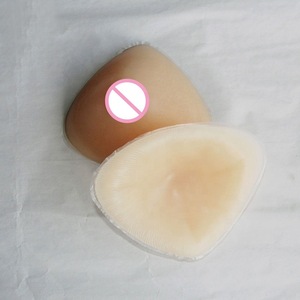 Silicone prosthesis breast form for cosplay transvestite