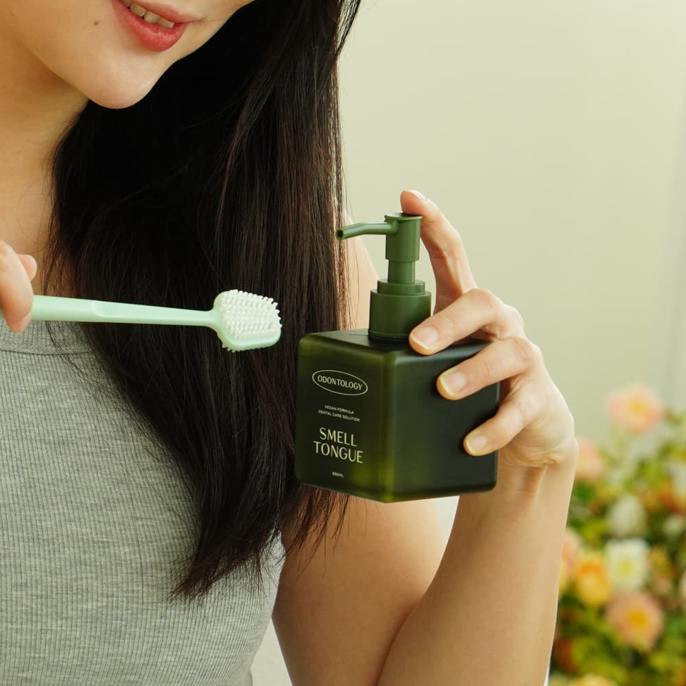 Smell Tongue Cleaner  Tongue Cleansing Gel  Mouthwash  9-Hour Fresh Breath Control