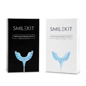 Smilekit Teeth Whitening Gel Pen Blue Lamp,Teeth Whitening Kit