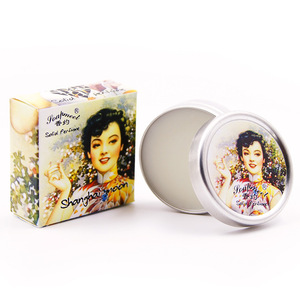 Wholesale ancient retro fragrance lasting solid balm perfume
