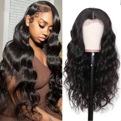 Wholesale Brazilian Body Wave 4X4 5X5 13X4 13X6 360 Wig for Black Women Pre Plucked with Baby Hair Virgin Lace Front Human Hair Wig