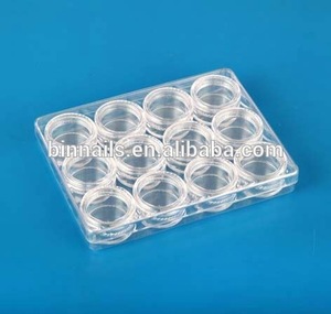 Wholesale plastic cases for nail supply