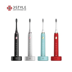 Wireless rechargeable two head Oral Hygiene Ultra High bluetooth 4.0 Ultrasonic Electric Toothbrush