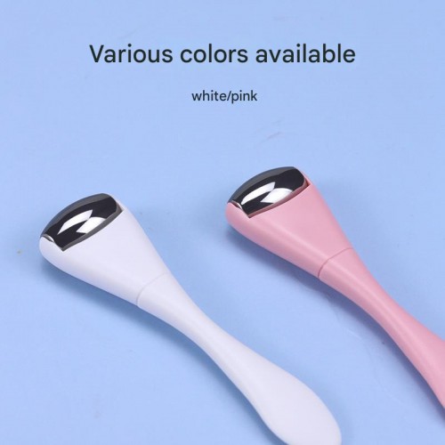 Custom-made New Stainless Steel Dual Purpose Facial Ice Compress Roller Eye Cream Stick Beauty Massage Tool