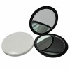 Portable Travel Pocket Double-sided Folding Round Makeup Mirror With 10X Magnification