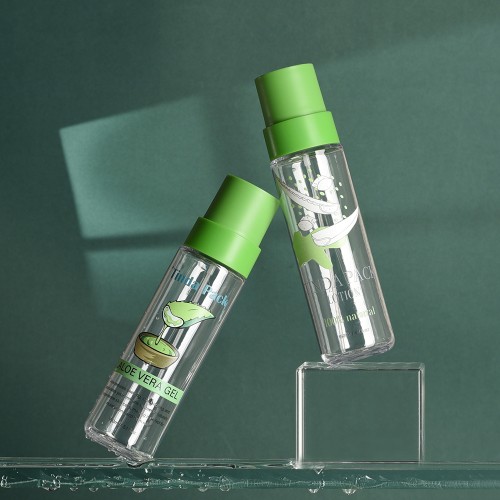 Custom 160ml  PET Spray Bottle with Pump Cap for Facial Toner, Aloe Vera Lotion