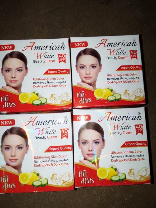 American white beauty cream