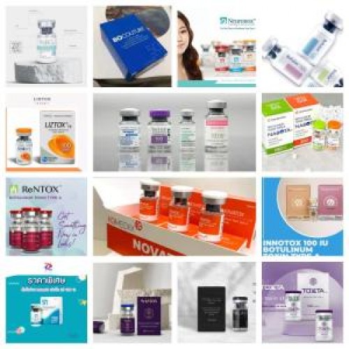 BoTox Liztox Botulax Nabota Meditox Xin Rentox Innotox Botulinu Toxina 100units Toxina Botulinica 100u