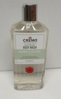 Cremo Moisturizing Body Wash Coconut & Tea Tree Blend 16oz