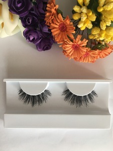 100% Premier human hair lashes best selling false eyelashes with customized packaging