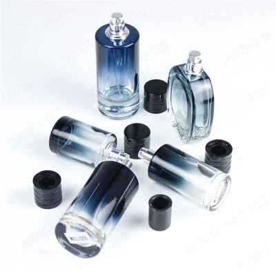 100ml Wholesale Empty Glass Perfume Bottle Parfum Bottled Spray with Aluminum Cap