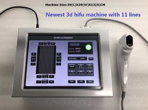 2018 NEW Item 3D hifu Anti-wrinkle machine with high frequency focused ultrasound