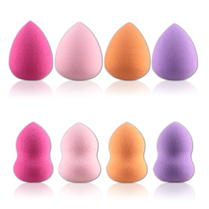 4pcs Makeup Sponge Blender Foundation Powder Puff Multi Shape Sponges Cosmetic Puff Makeup Tools Facial Make Up Sponge