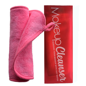 Absorbent and soft microfiber towel makeup removing remover