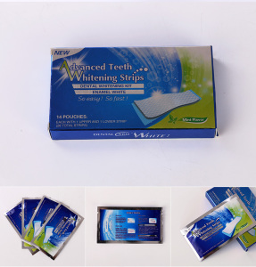 Advanced Teeth Whitening Strips Non Peroxide Oral Care Strips