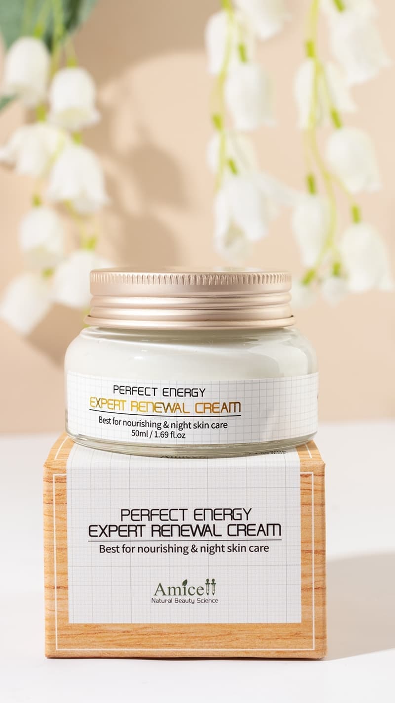Amicell Skin Care Perfect Energy Expert Renewal Night Anti-aging Anti-wrinkle Nourishing Cream