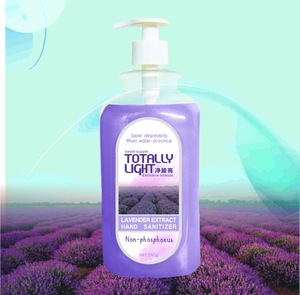 Anti-bacterial waterless hand soap for hand washing