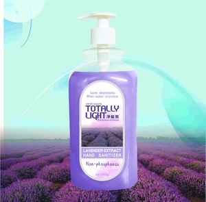 Anti-bacterial waterless hand soap for hand washing