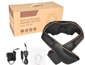 Back Massager with Heat,Shiatsu Back and Neck Massager with Deep Tissue Kneading