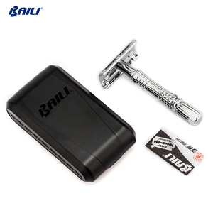 Baili Best Razor Blade Private Label Branded Double Edge Safety Razor and Blade