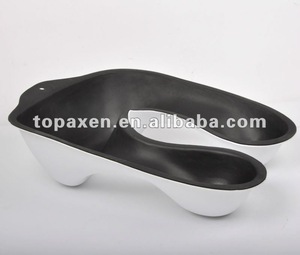 BLACK CERAMIC SHAMPOO BOWL SINK BEAUTY SALON EQUIPMENT