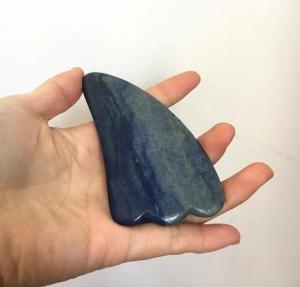 Blue Aventurine Guasha Board Blue Stone Gua Sha Boards Tools